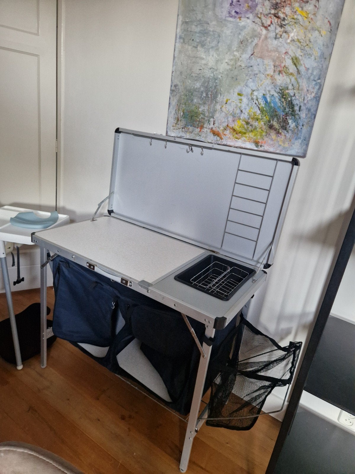 Opvouwbare campingkeuken, Caravans en Kamperen, Ophalen, Gebruikt