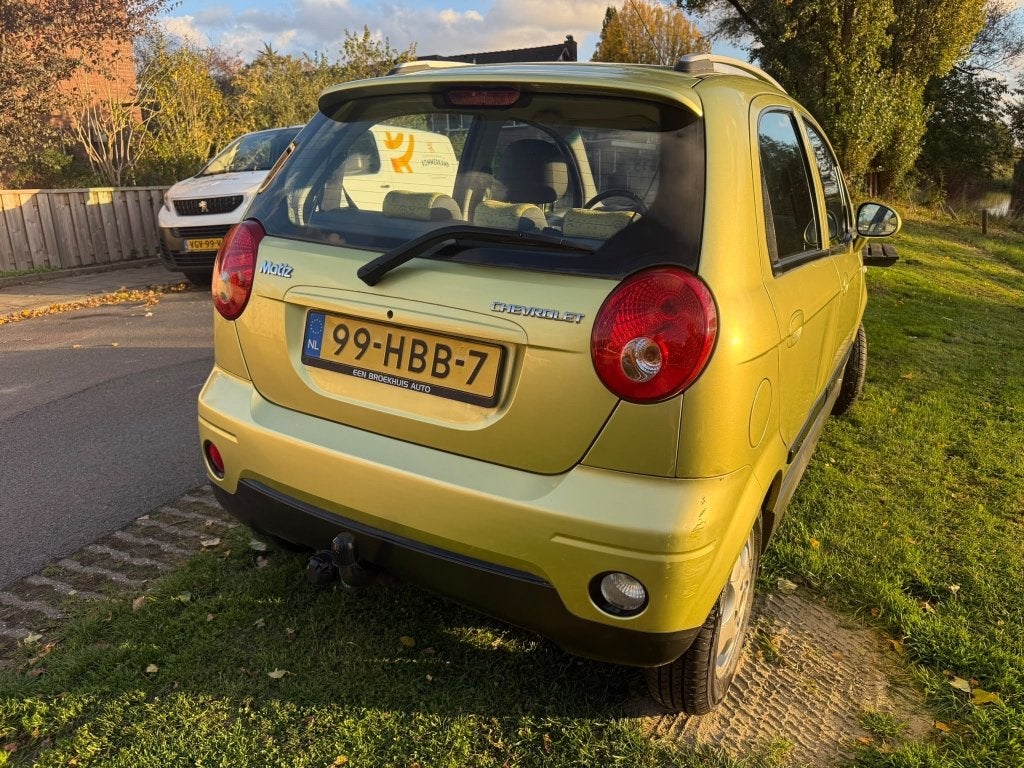 Chevrolet Matiz 2008 Automaat! 57.650 km!! apk 26-10-2027!!, Auto's, 51 pk, Particulier, 3 cilinders, Hatchback