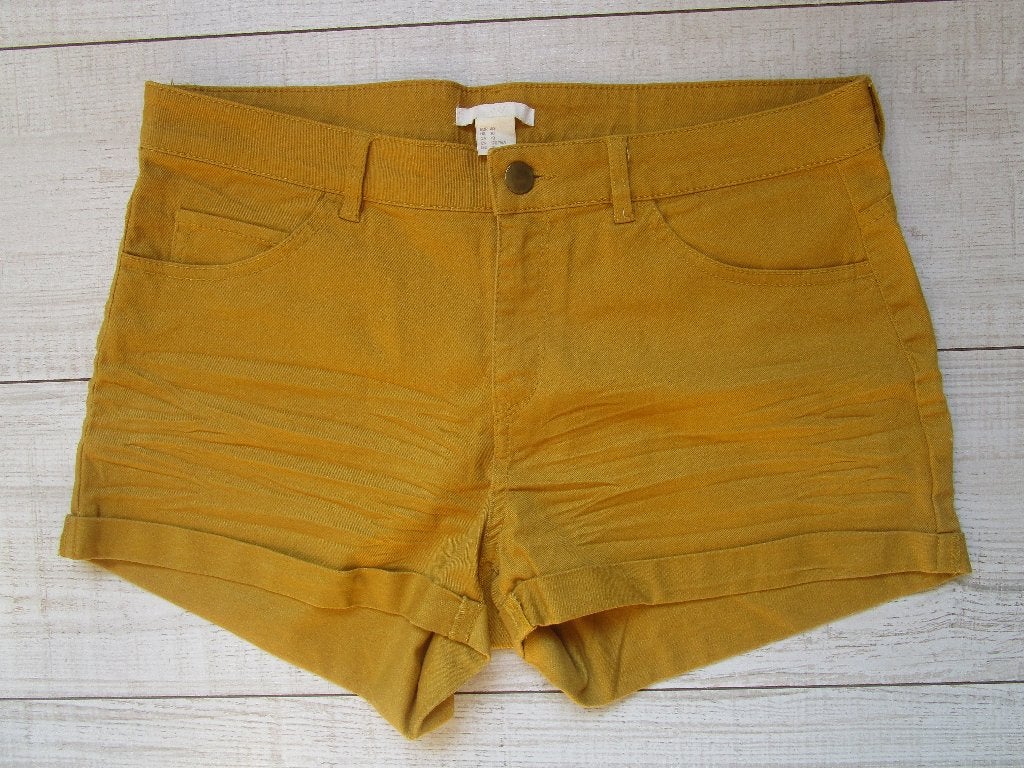 Korte broek H&M mt 38  geel, Maat 38/40 (M), H&M, Kort, Verzenden