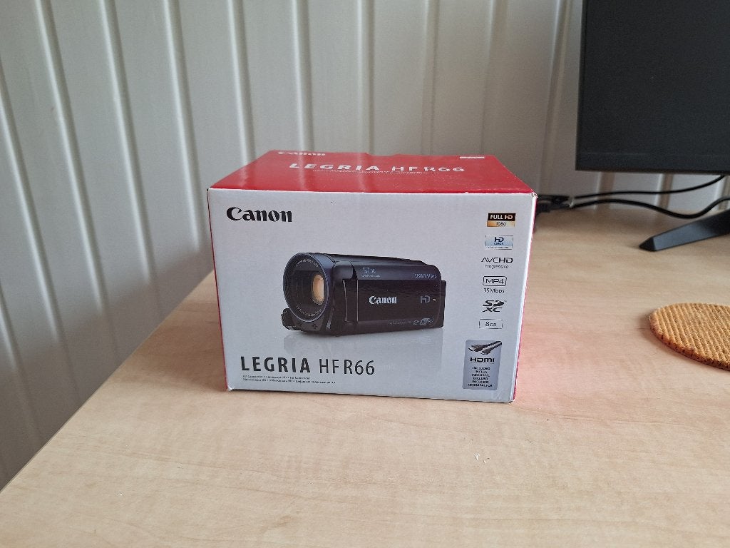 canon camera legria HF R 66, Audio, Tv en Foto, Videocamera's Digitaal, Ophalen, Canon, 20x of meer, Nieuw
