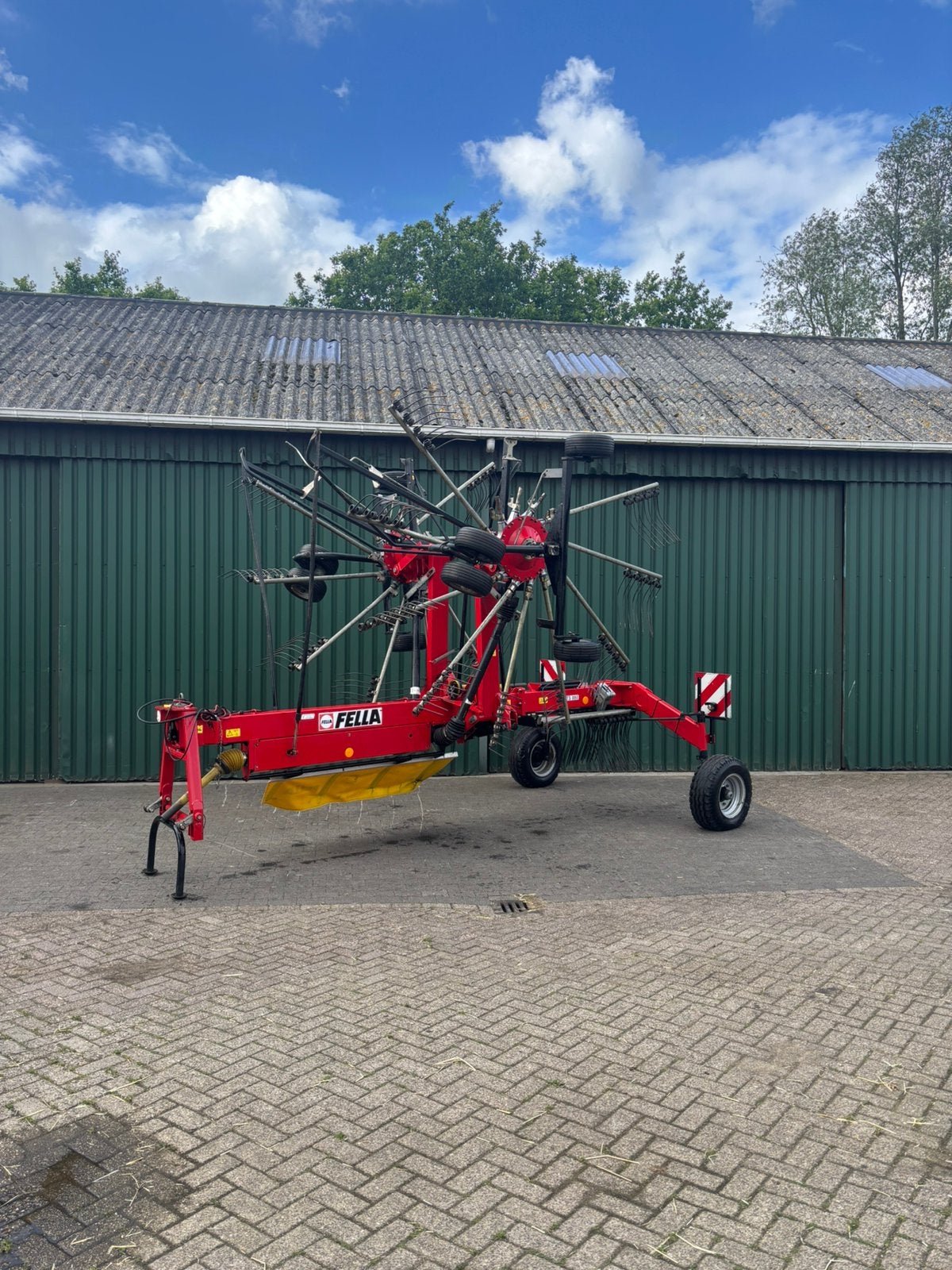 Nette Fella ts-880 hark, Zakelijke goederen, Agrarisch | Werktuigen, Ophalen, Weidebouw