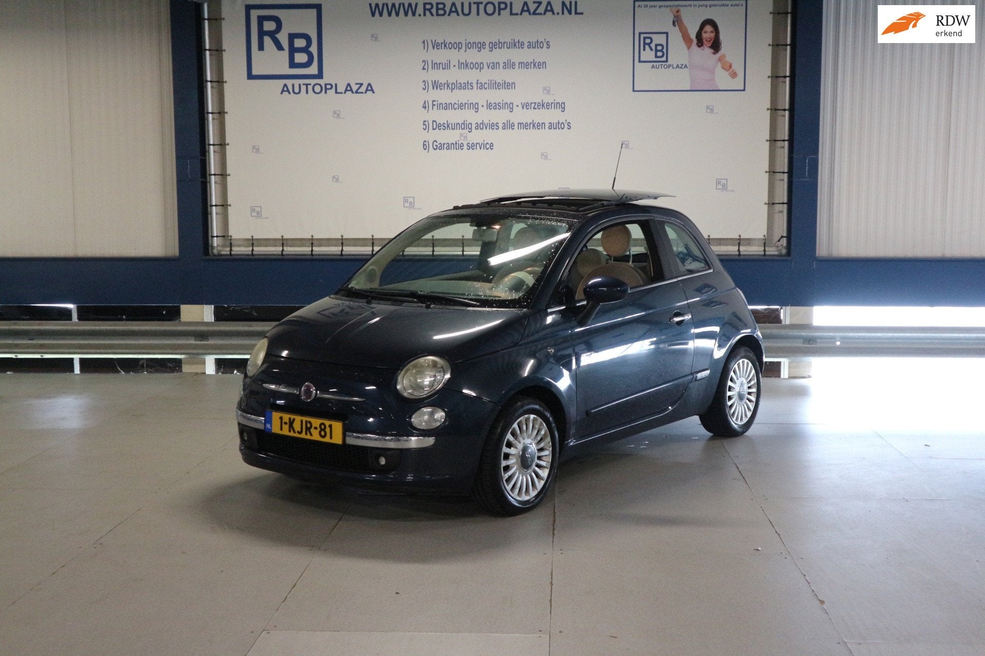 Fiat 500 1.2 Naked / PANO / CLIMA / VELG / LEUKE AUTO ALARM, Voorwielaandrijving, Euro 5, Gebruikt, 1242 cc