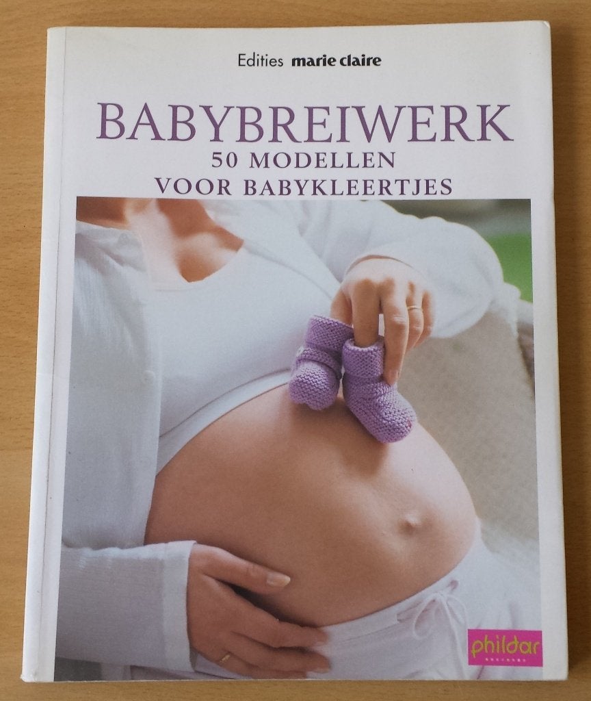 Breien - Babybreiwerk - Marie Claire / Phildar - 2006, Hobby en Vrije tijd, Breien en Haken, Gebruikt, Marie Claire, Ophalen of Verzenden