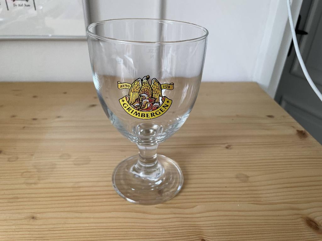 Grimbergen bierglas (33cl), Verzamelen, Ophalen, Zo goed als nieuw, Glas of Glazen, Overige merken