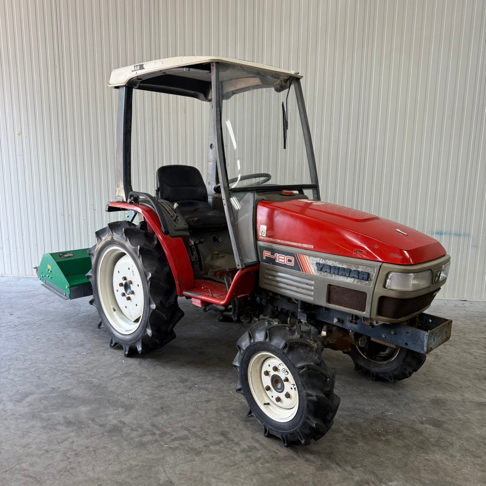 Yanmar F180 - cabine/stuurbekrachtingin/klepelmaaier, Overige merken, Gebruikt, Tot 2500, Ophalen of Verzenden