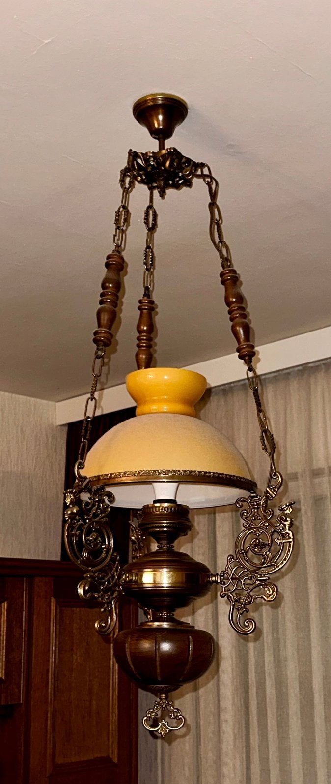 Aparte hanglamp / plafondlamp, Antiek en Kunst, Ophalen