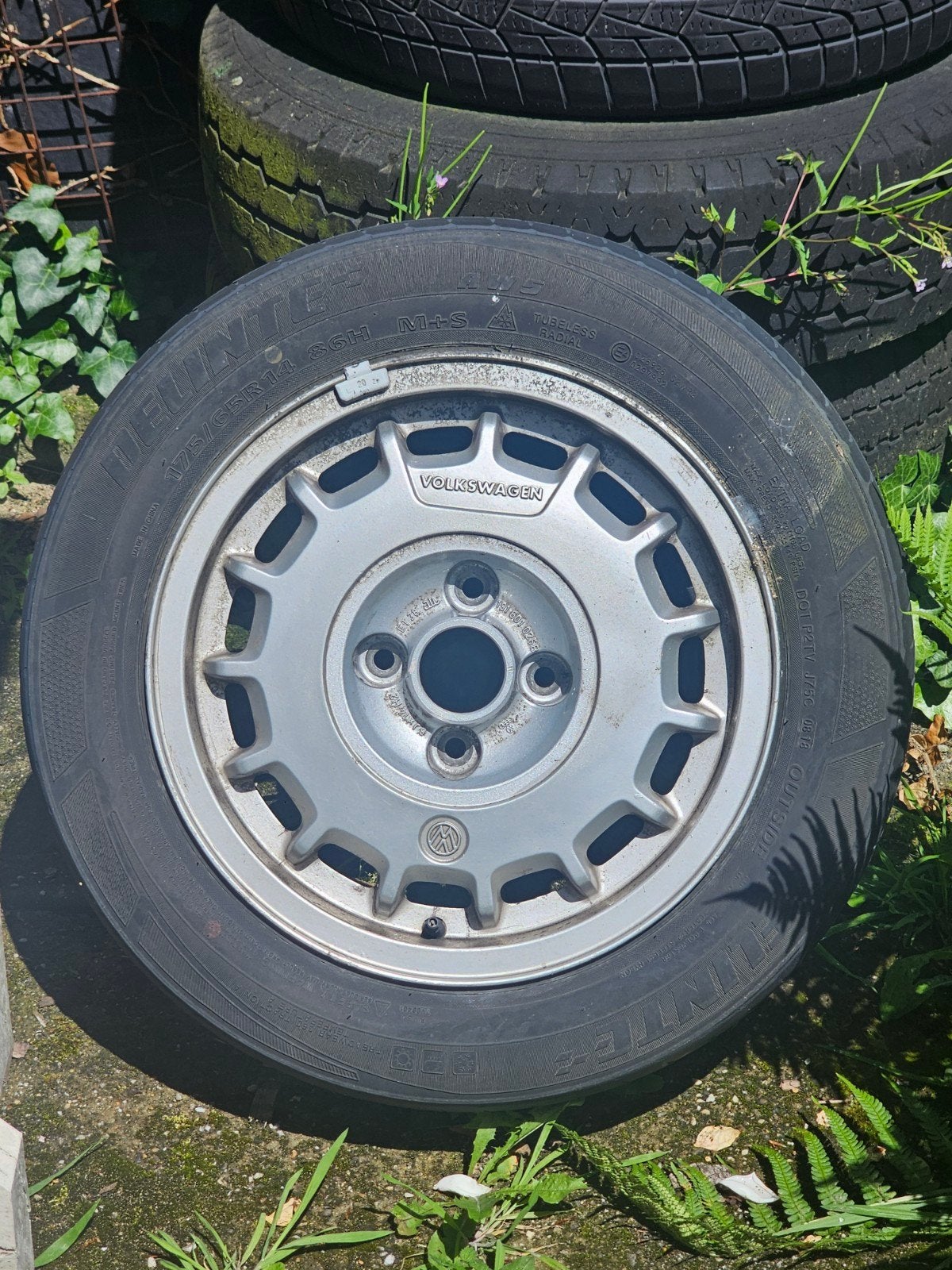 Volkswagen Golf 2 velgen orgineel, Ophalen