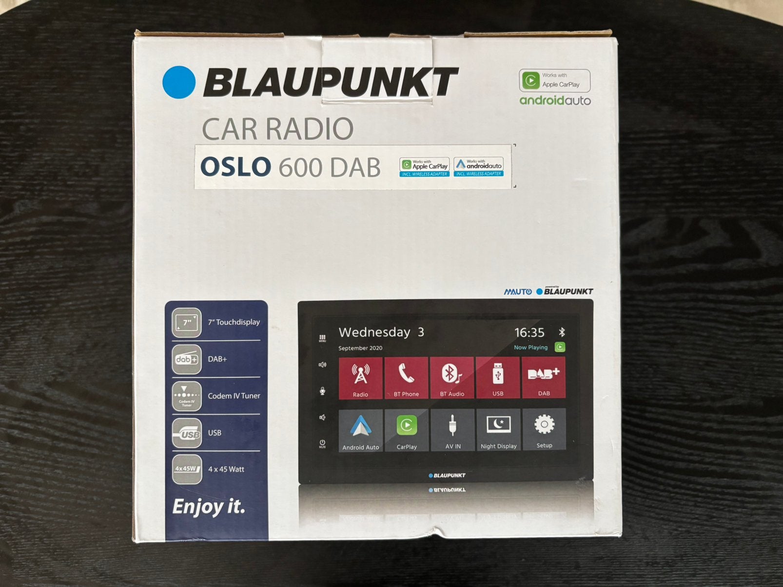 Nieuwe Blaupunkt Camper/Car Audi OSLO 600 DAB+, Ophalen of Verzenden, Zo goed als nieuw