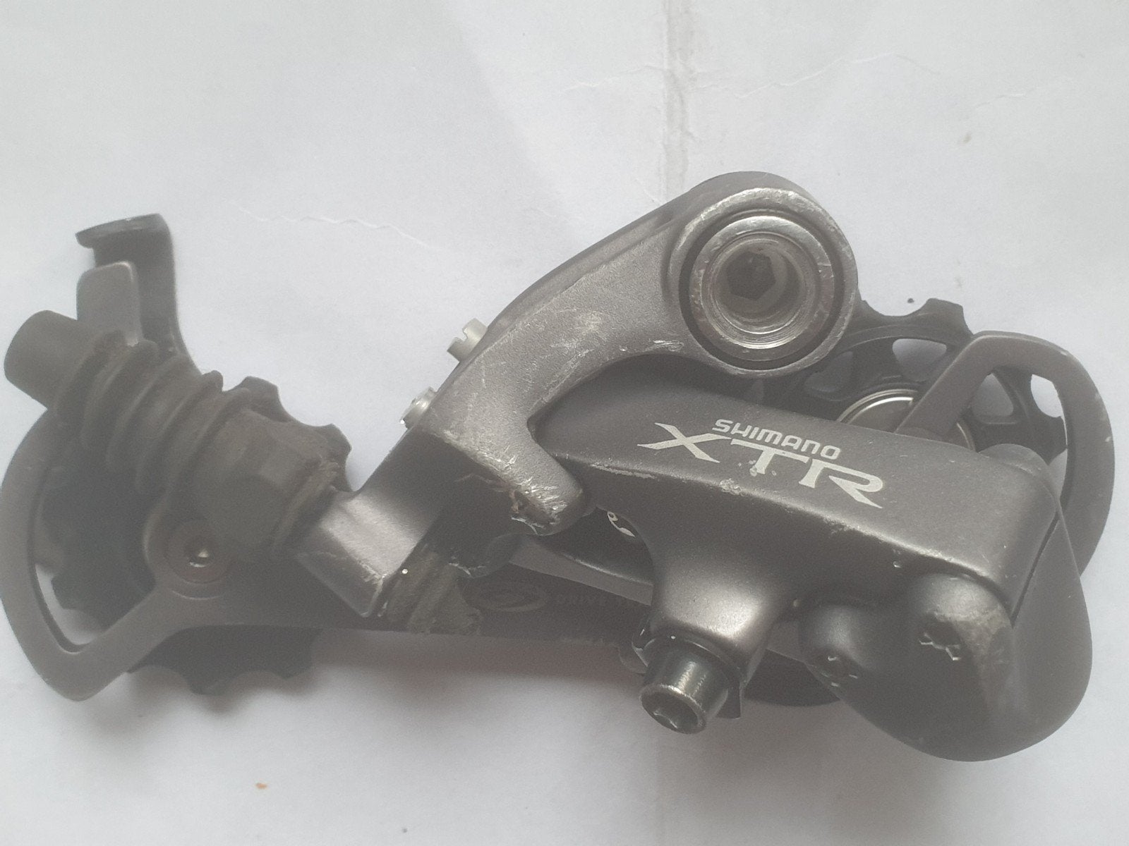 vintage Shimano DEORE XTR RD-M952 SGS derailleur 3x9 Mega-9, Verzenden, Mountainbike, Zo goed als nieuw, Derailleur of Ketting