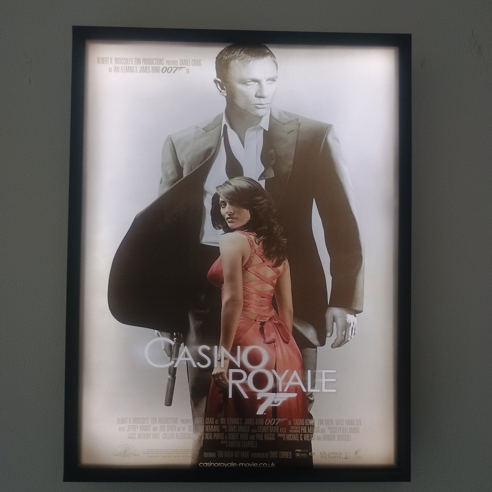 James Bond 007 Filmposter Lightbox, Verzenden, Poster, Artwork of Schilderij
