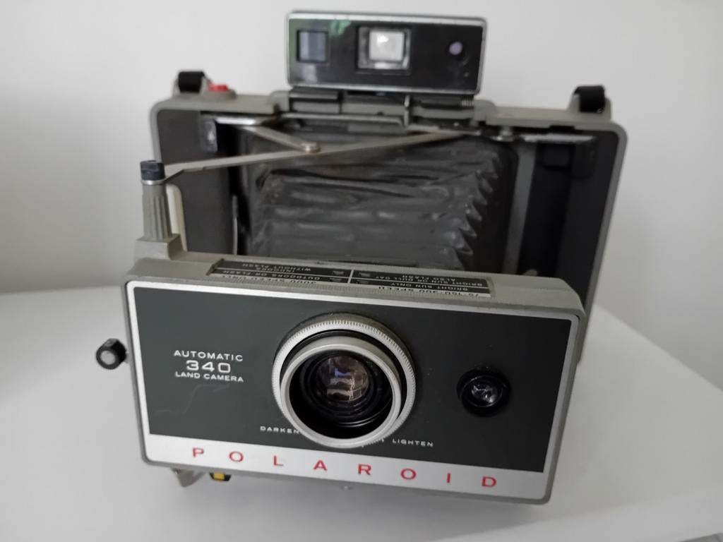 Polaroid 340 Land Camera - Vintage Instant Camera, Audio, Tv en Foto, Fotocamera's Analoog, Ophalen of Verzenden, Gebruikt, Polaroid