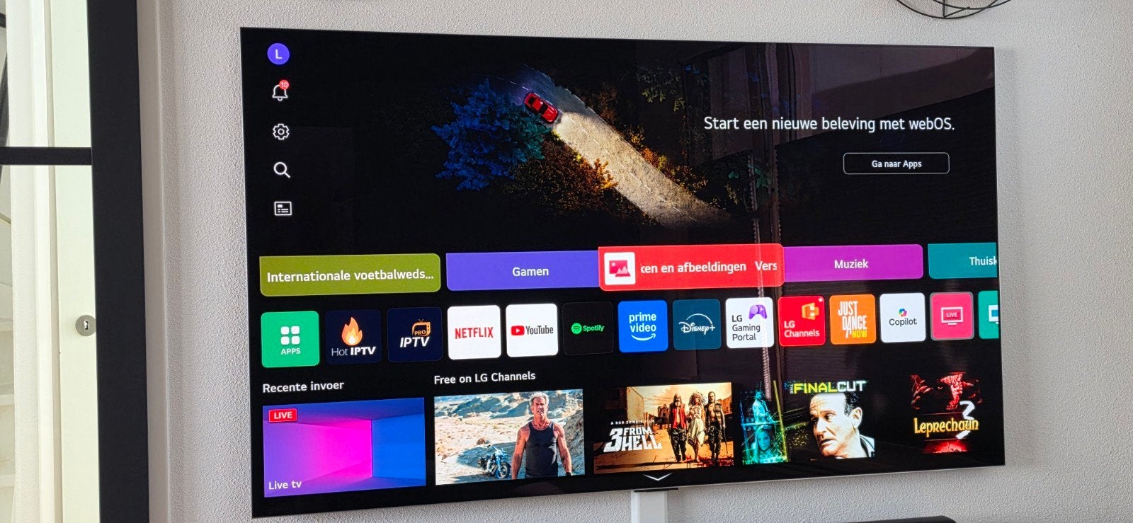LG OLED65G26LA OLED TV - 65 inch 4K Smart TV, Audio, Tv en Foto, Televisies, Ophalen of Verzenden, Zo goed als nieuw, 4k (UHD)