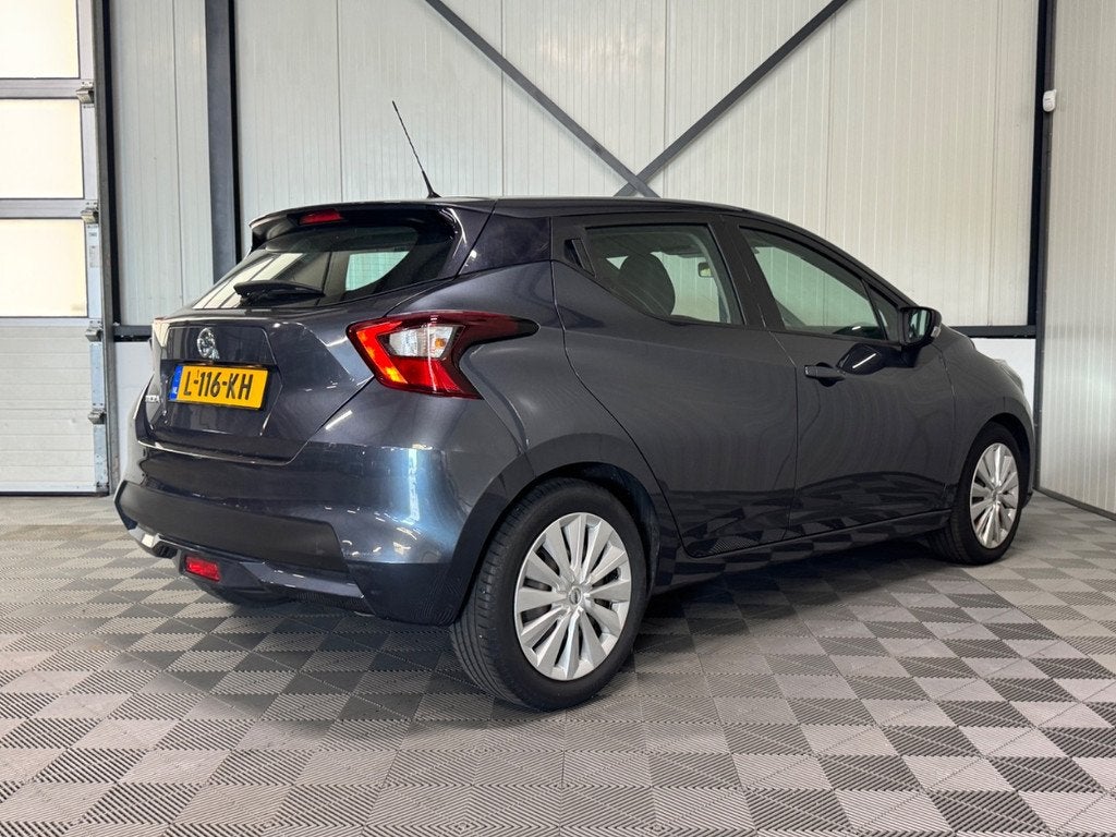 Nissan Micra 1.0 IG-T | Acenta 5-Drs | Airco | Cruise | Carp, Auto's, Nissan, Euro 6, 92 pk, Zilver of Grijs, 999 cc