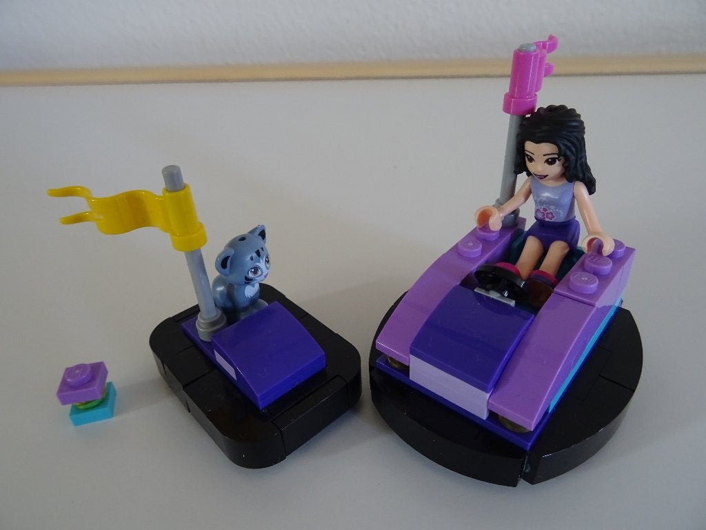 Lego Friends 30409 - Botsauto's - compleet € 2,50, Lego, Friends, Ophalen of Verzenden, Zo goed als nieuw