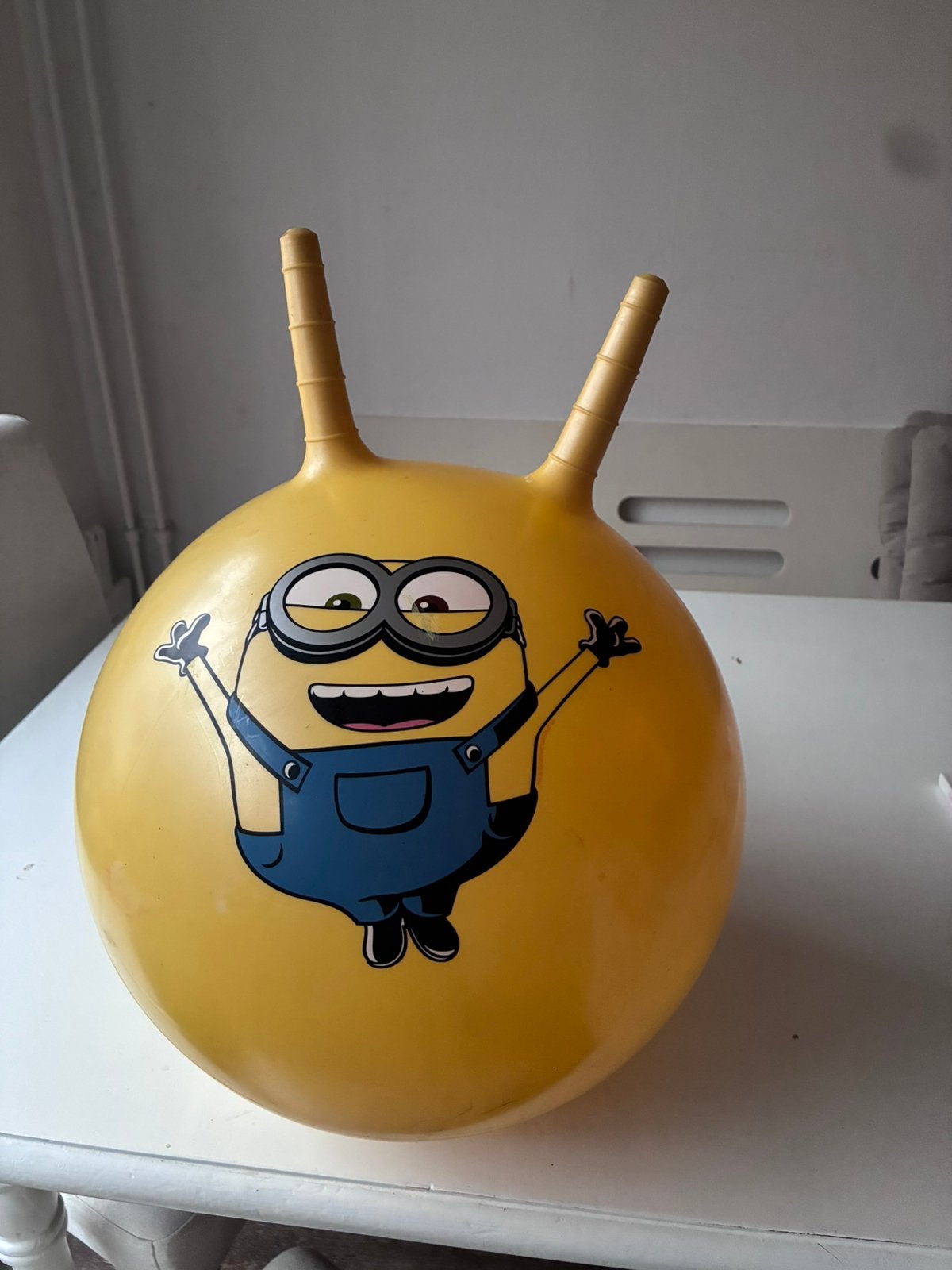 Minions Bob skippybal, Ophalen, Gebruikt