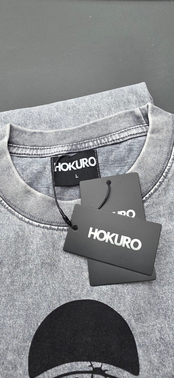 Hokuro T-shirt met Naruto-print - Maat L, Maat 52/54 (L), Ophalen of Verzenden, Zo goed als nieuw, Hokuro