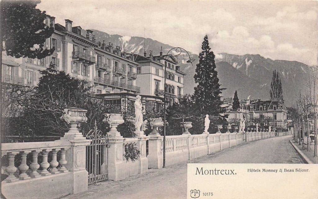 703-252-005 Montreux, Verzenden, Voor 1920, Overig Europa