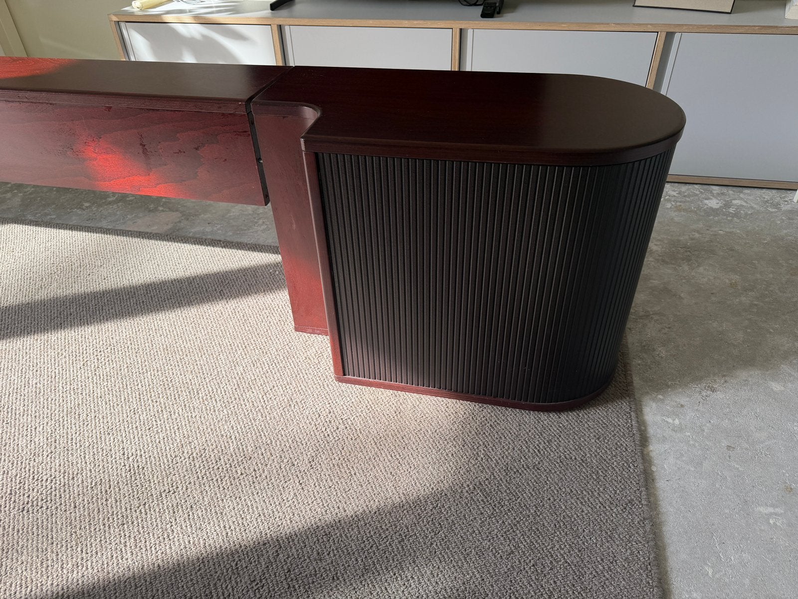 Auping auronde nachtkastjes, Ophalen, Gebruikt, 55 tot 70 cm, 65 cm of meer