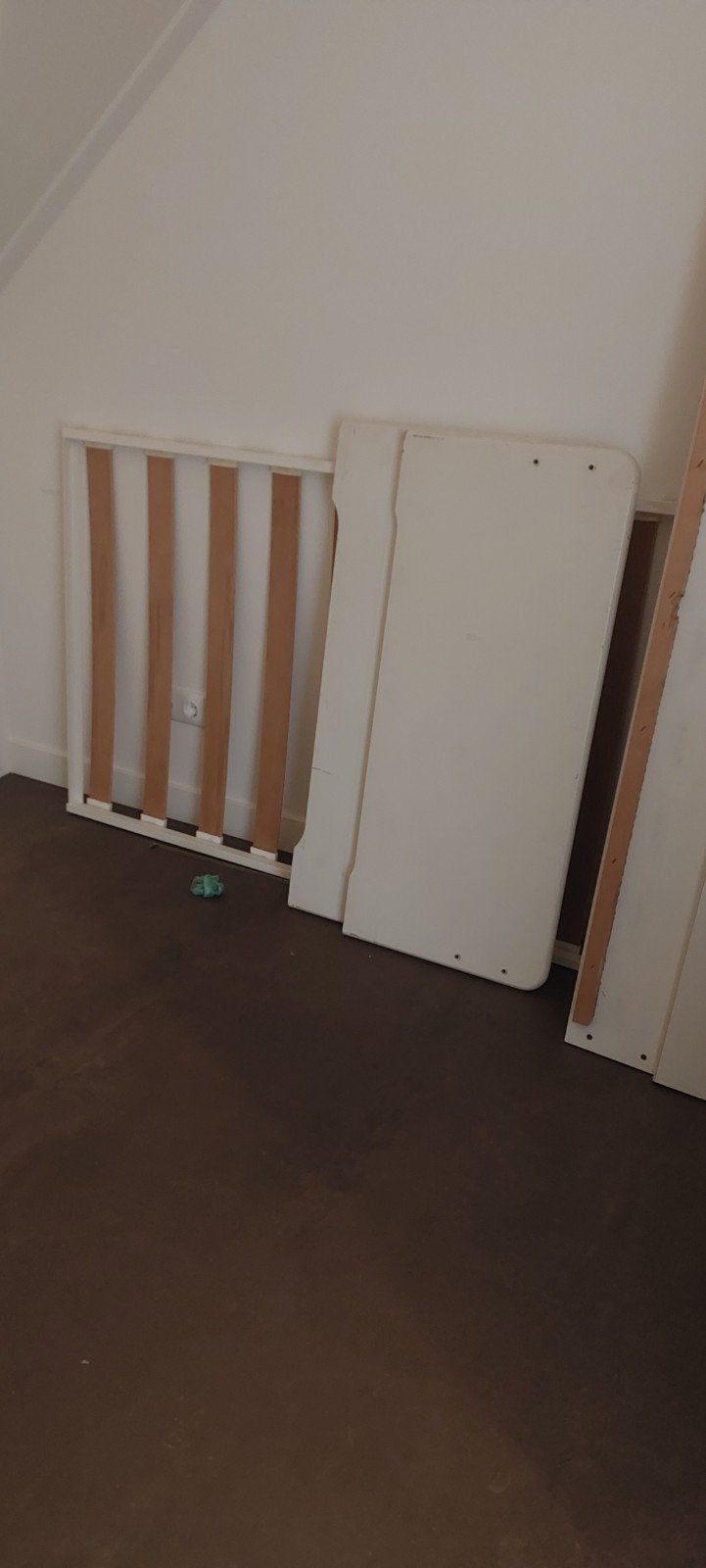 1-persoonsbed met opbergbak eronder, Ophalen, Gebruikt, 90 cm, Eenpersoons