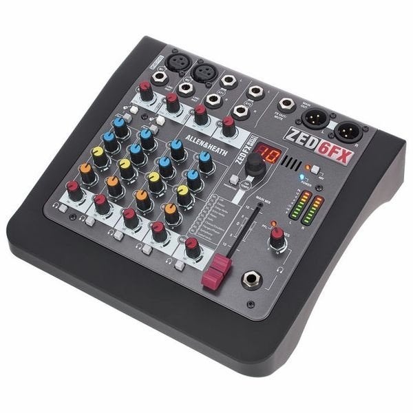 Allen&Heath ZED6FX Mengpaneel - Occasion, Allen&Heath, Microfooningang, Ophalen of Verzenden, Zo goed als nieuw