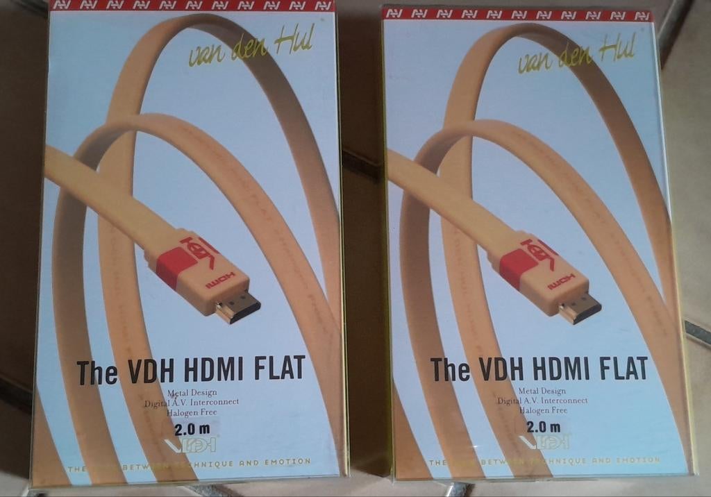 Van den Hul HDMI Flatcable, Audio, Tv en Foto, Audiokabels en Televisiekabels, Ophalen of Verzenden, Nieuw, HDMI-kabel
