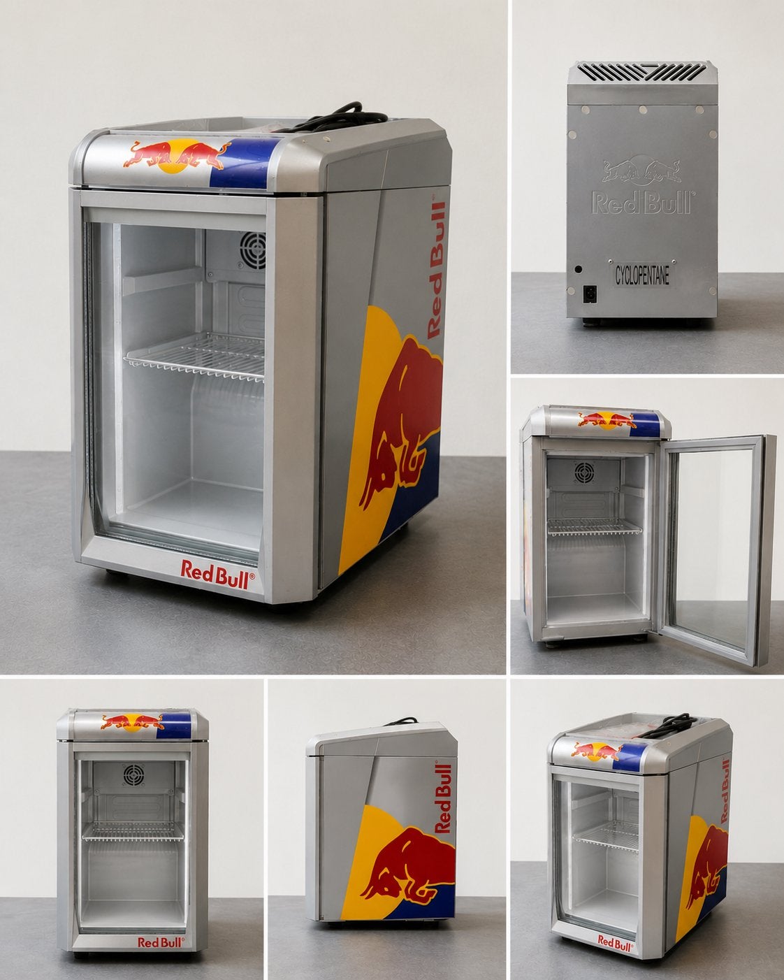 Red Bull Mini Koelkast - Perfect voor Drankjes, Ophalen, Zonder vriesvak, Minder dan 45 cm, Minder dan 85 cm