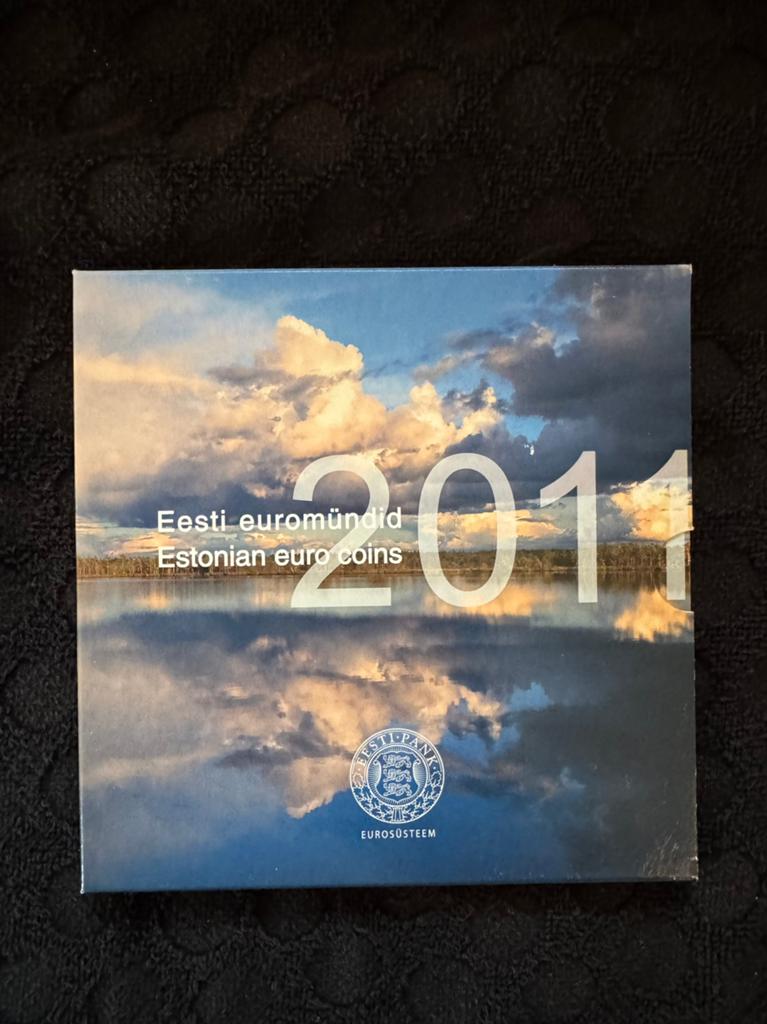 Euroset Estland 2011 FDC/BU, Postzegels en Munten, Munten | Europa | Euromunten, Ophalen of Verzenden, Estland, Overige waardes
