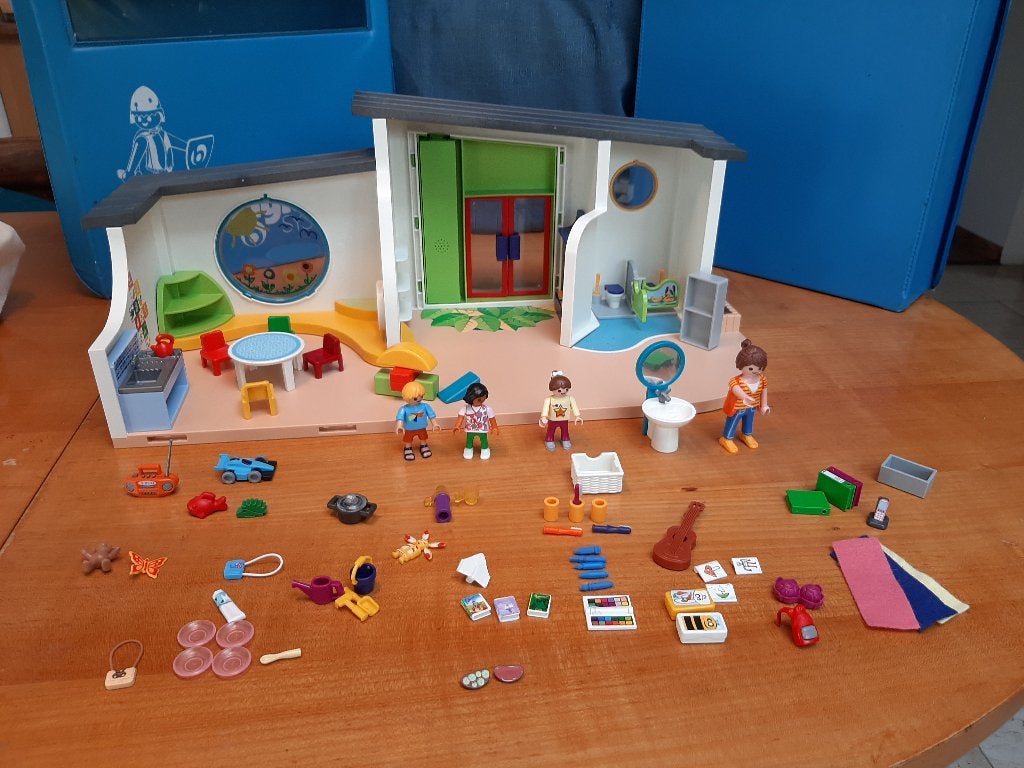 city life school Kinderdagverblijf 'De regenboog' - 70280, Gebouw, Complete set, Ophalen of Verzenden, Zo goed als nieuw