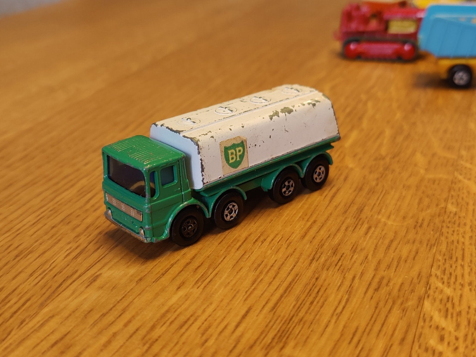 Matchbox Leyland Tanker BP, Ophalen of Verzenden, Zo goed als nieuw, Auto