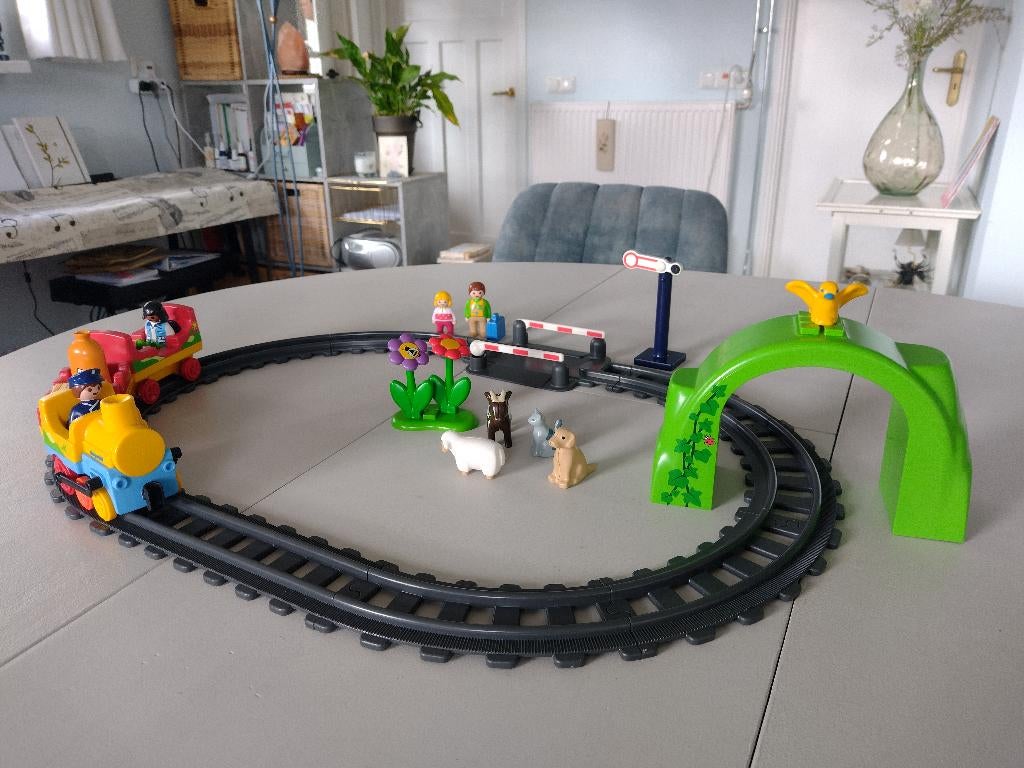 Playmobil 123 Mijn eerste trein, Kinderen en Baby's, Speelgoed | Playmobil, Gebruikt, Complete set, Ophalen