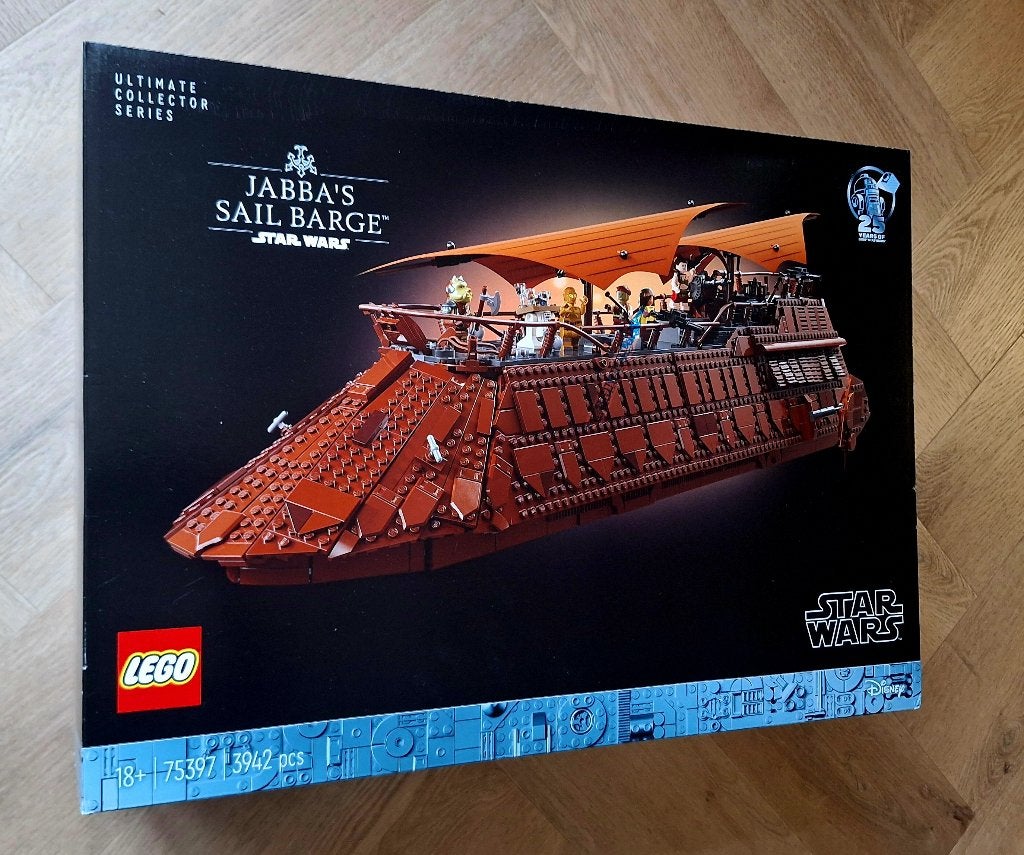 LEGO Star Wars UCS 75397 Jabba's Sail Barge |NIEUW|, Star Wars, Nieuw, Ophalen of Verzenden, Complete set