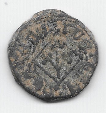 Spanje, Catalonië, Lleida, Pugesa 1479 -1516, Postzegels en Munten, Verzenden, Overige landen, Losse munt