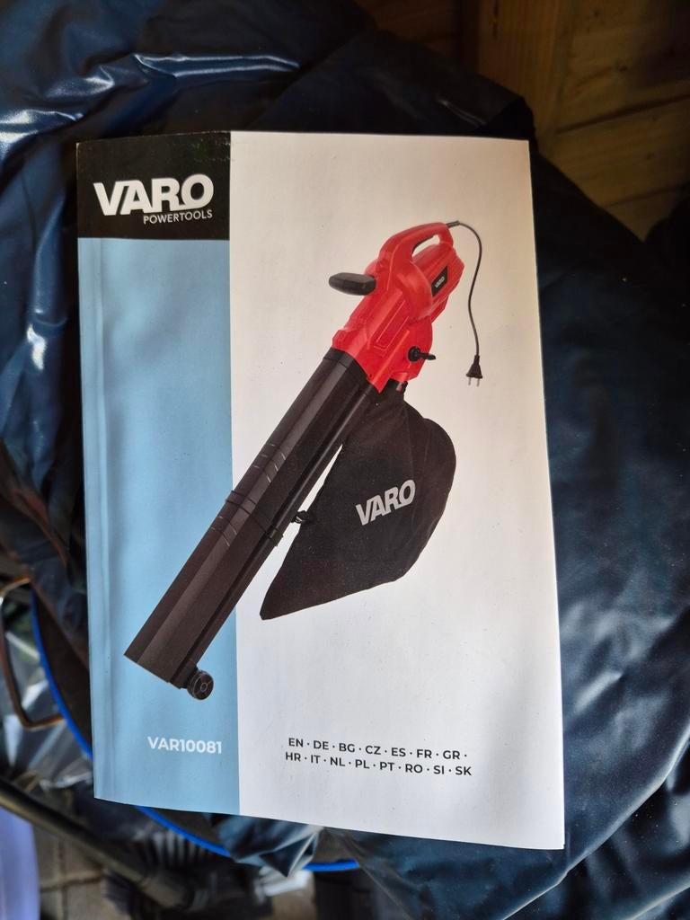 Varo Powertools bladblazer met zuigfunctie, Tuin en Terras, Bladblazers, Ophalen