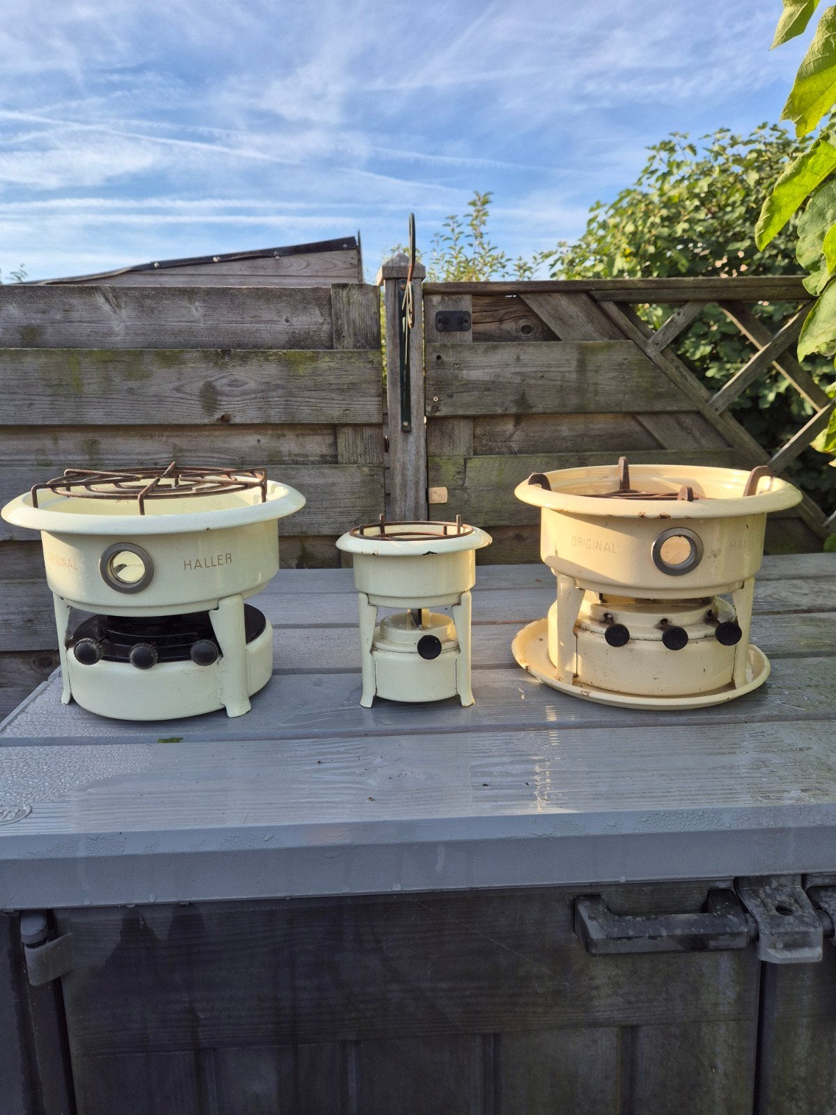 Vintage Haller Rechaud - Set van 3, Ophalen