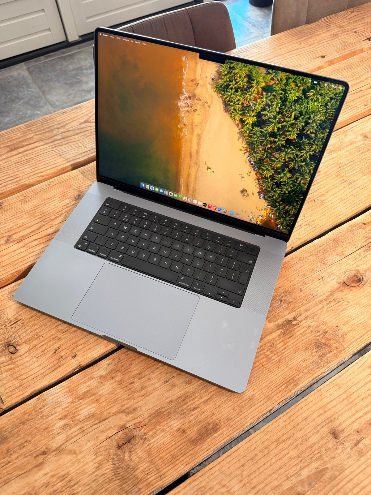 Apple Macbook Pro 16 - M1 Pro 10 / 16 core - 16 GB - 512 GB., Zo goed als nieuw, 16 inch, 4 Ghz of meer, Ophalen