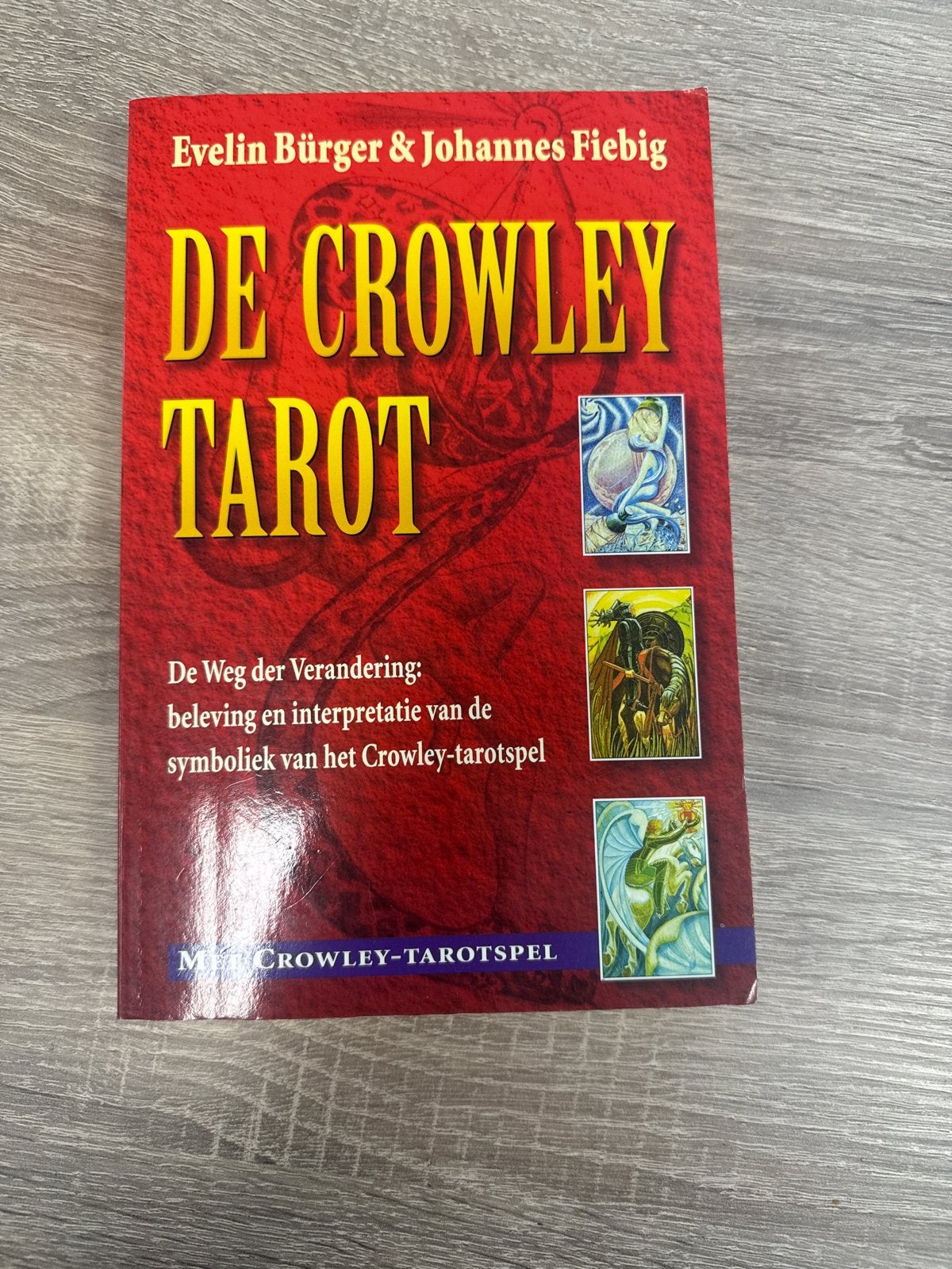 De Crowley Tarot: De Weg der Verandering, Ophalen of Verzenden, Zo goed als nieuw, Tarot of Kaarten leggen, Achtergrond en Informatie