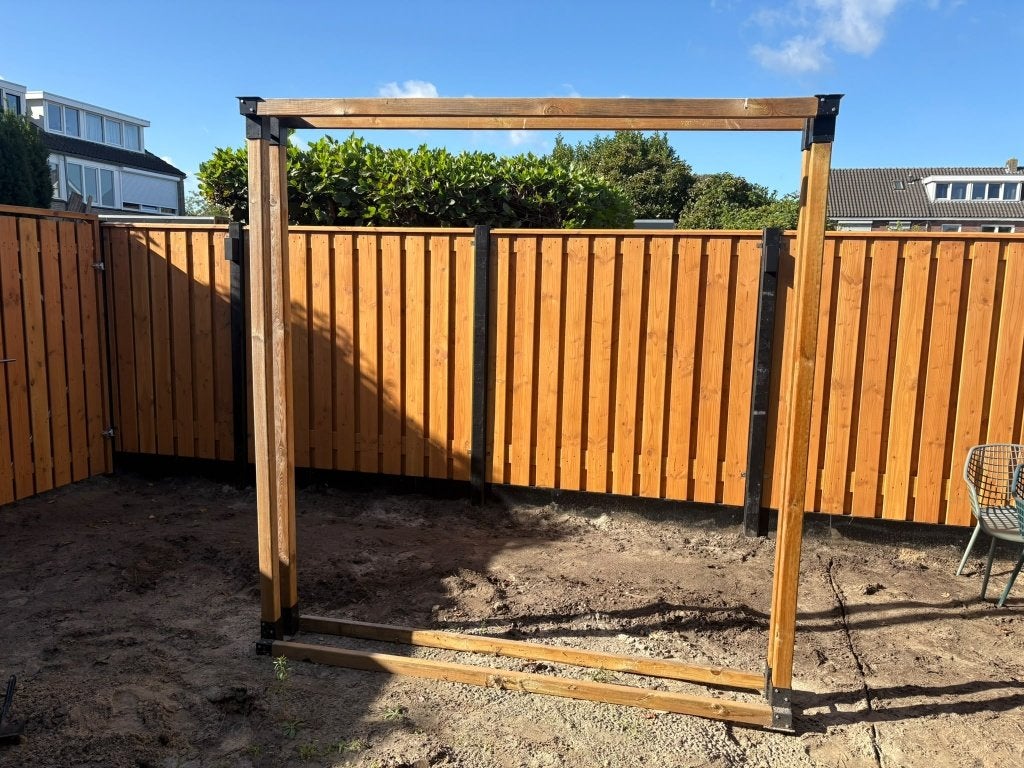 Houthok of houtopslag, Tuin en Terras, Minder dan 3 m³, Ophalen, Eikenhout, Blokken