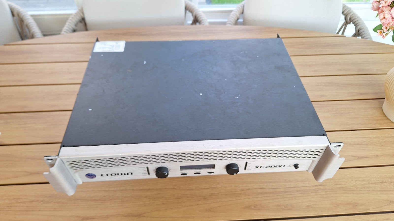 Crown XTi 2000 Eindversterker met DSP, Ophalen of Verzenden, 120 watt of meer, Overige merken