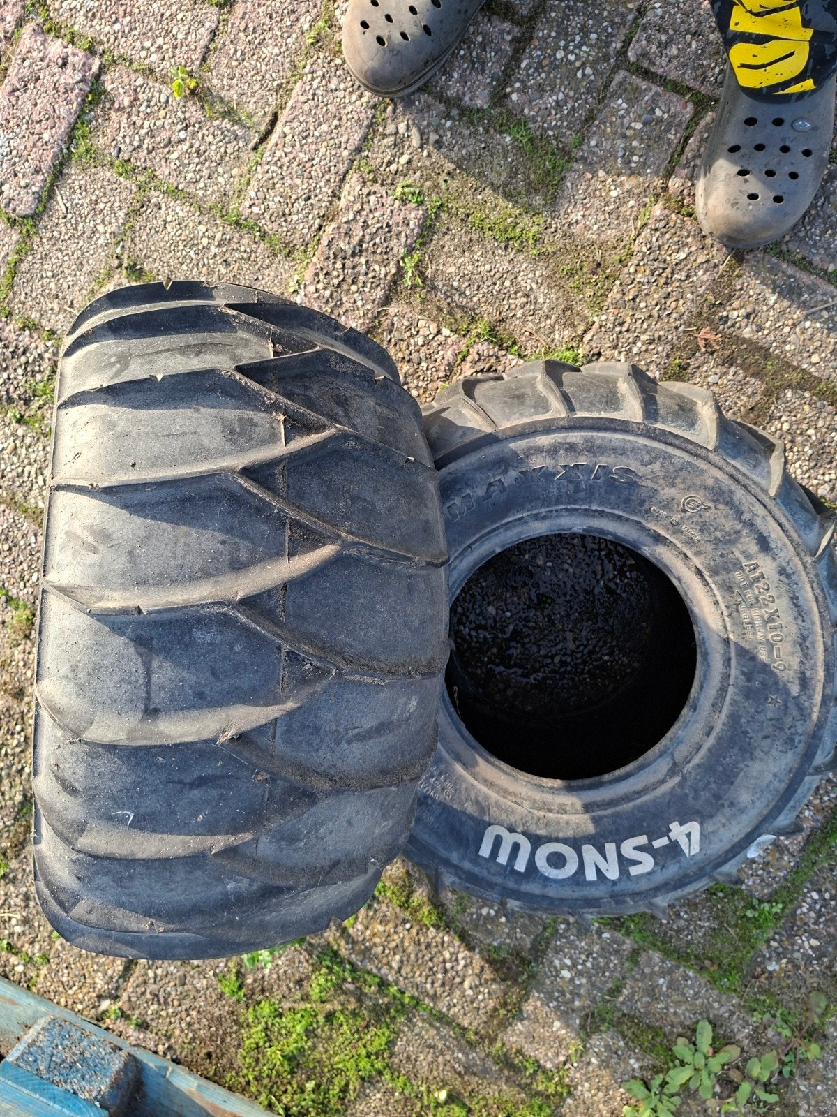 4-Snow ATV banden AT22x10-9, niet voor snelweg, Ophalen
