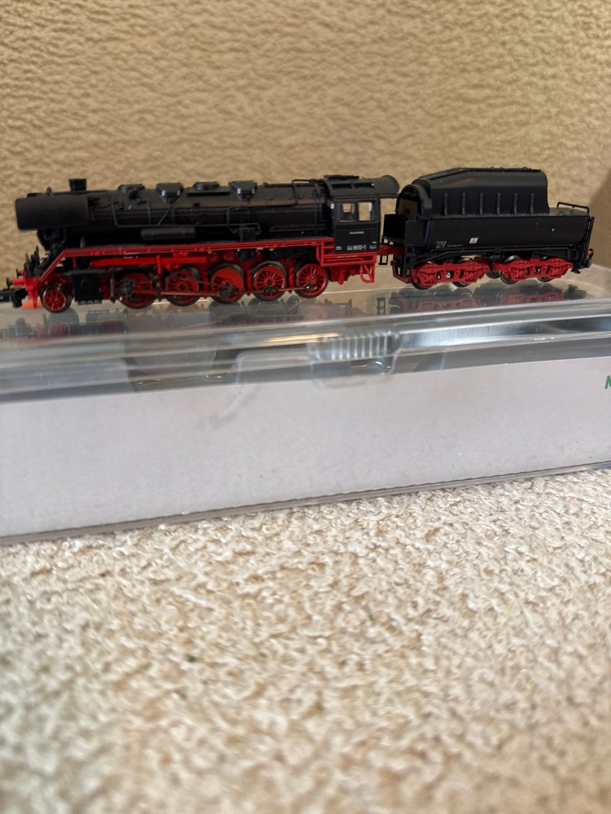 Minitrix Stoomlocomotief BR 44.9 DR met geluid, Ophalen of Verzenden, Zo goed als nieuw, Gelijkstroom of Wisselstroom, Locomotief