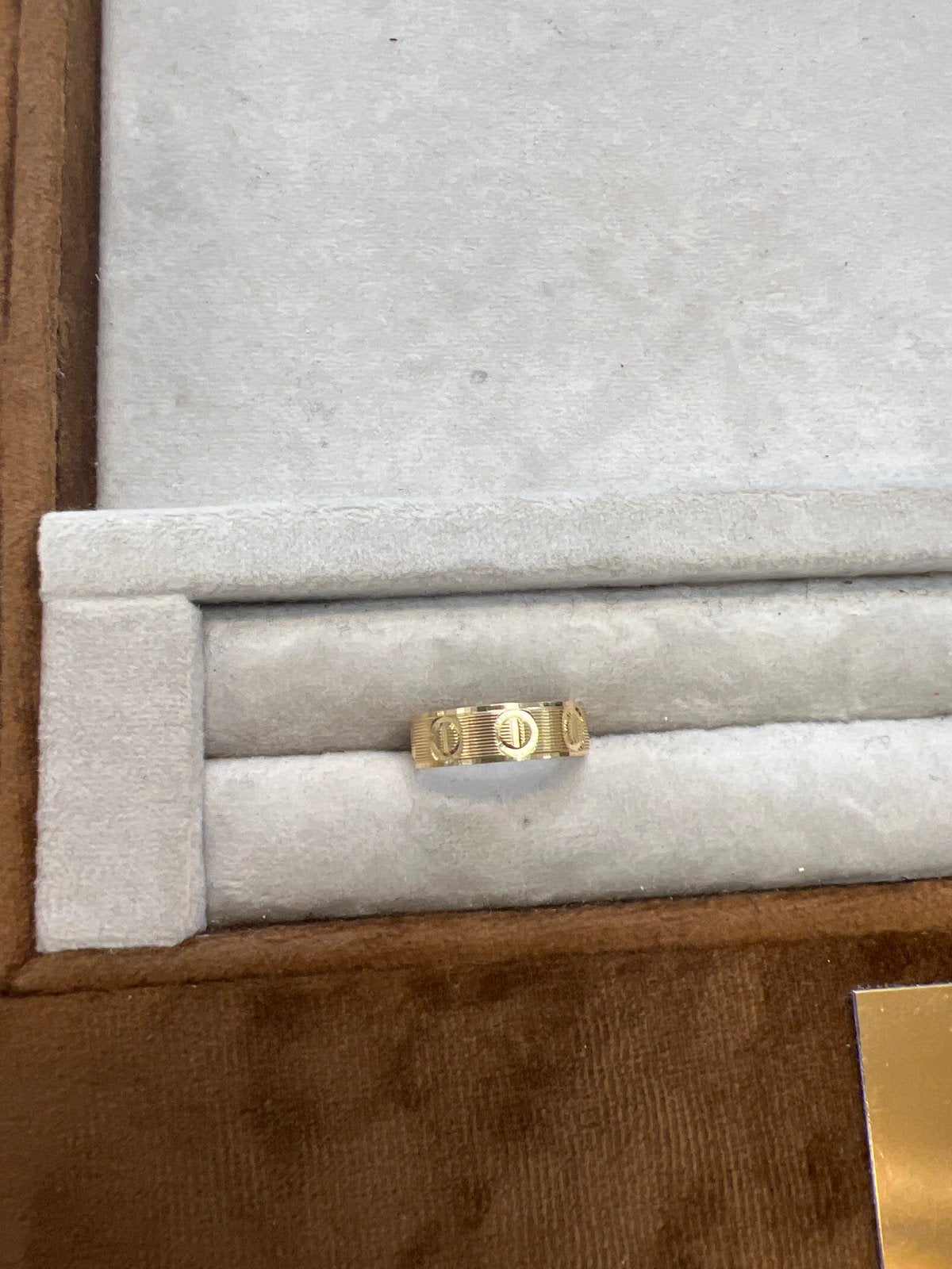 18k Gouden Ring, Ophalen of Verzenden, Dame, Goud, Goud