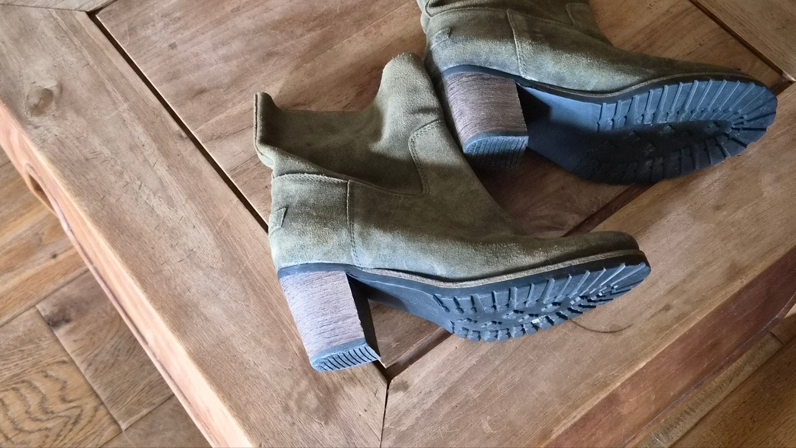 Shabbies maat 37 kleur groen., Ophalen of Verzenden, Zo goed als nieuw, Groen