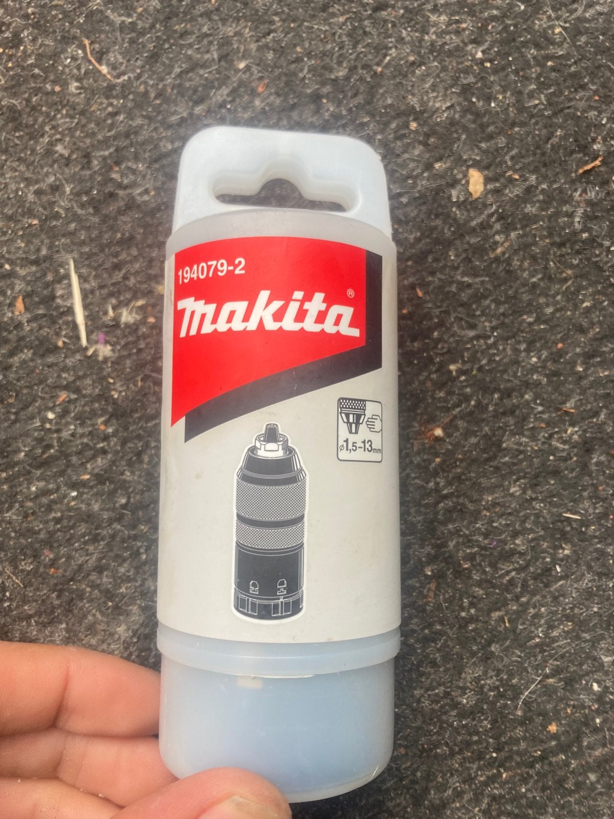Makita Boorkop snelspan 194079-2, Ophalen of Verzenden, Nieuw, Wit