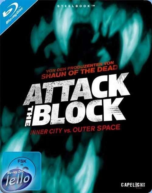 Blu-ray: Attack the Block SB+deuk (2011 John Boyega) DE nNLO, Ophalen of Verzenden, Nieuw in verpakking, Actie