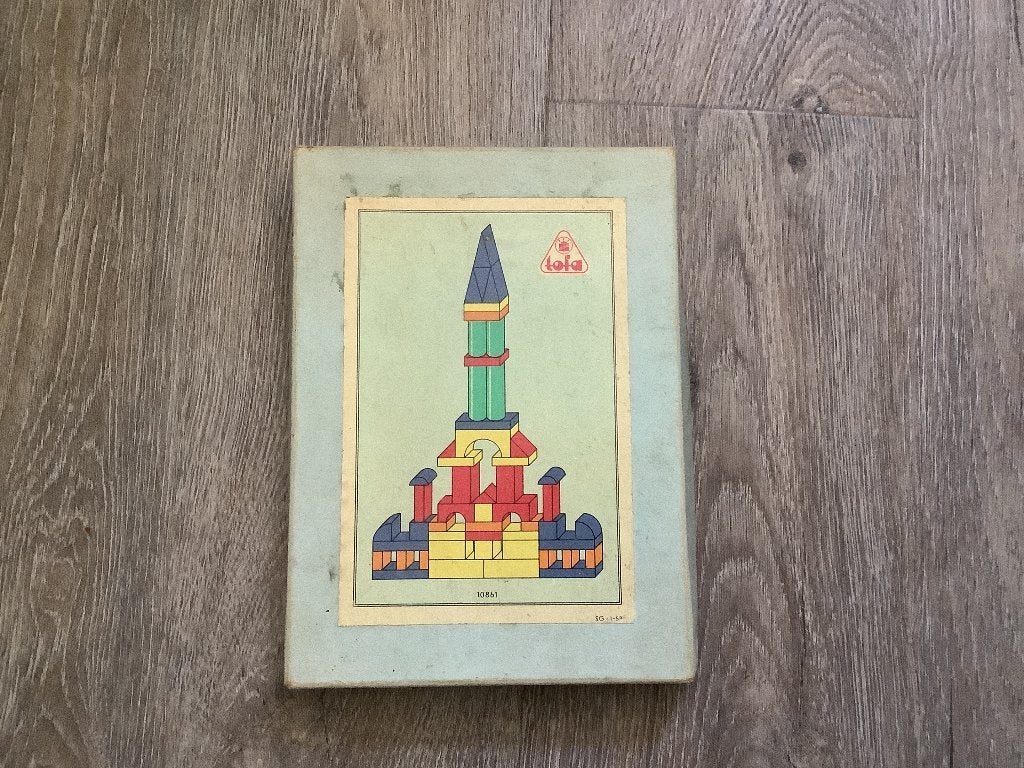 Antieke blokkendoos, Ophalen of Verzenden