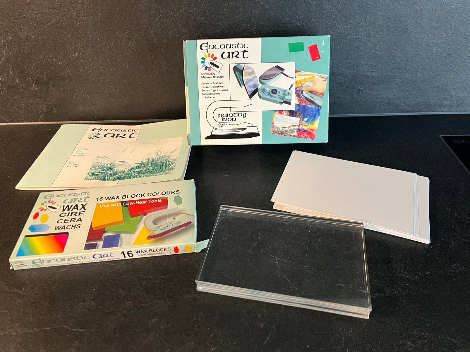 Encaustic Art set by Michael Bossom, Verzenden, Gebruikt