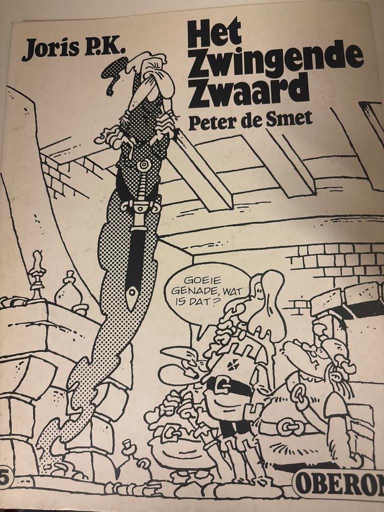 Joris P.K. Het Zwingende Zwaard - Peter de Smet (Oberon), Boeken, Eén stripboek, Ophalen of Verzenden, Gelezen