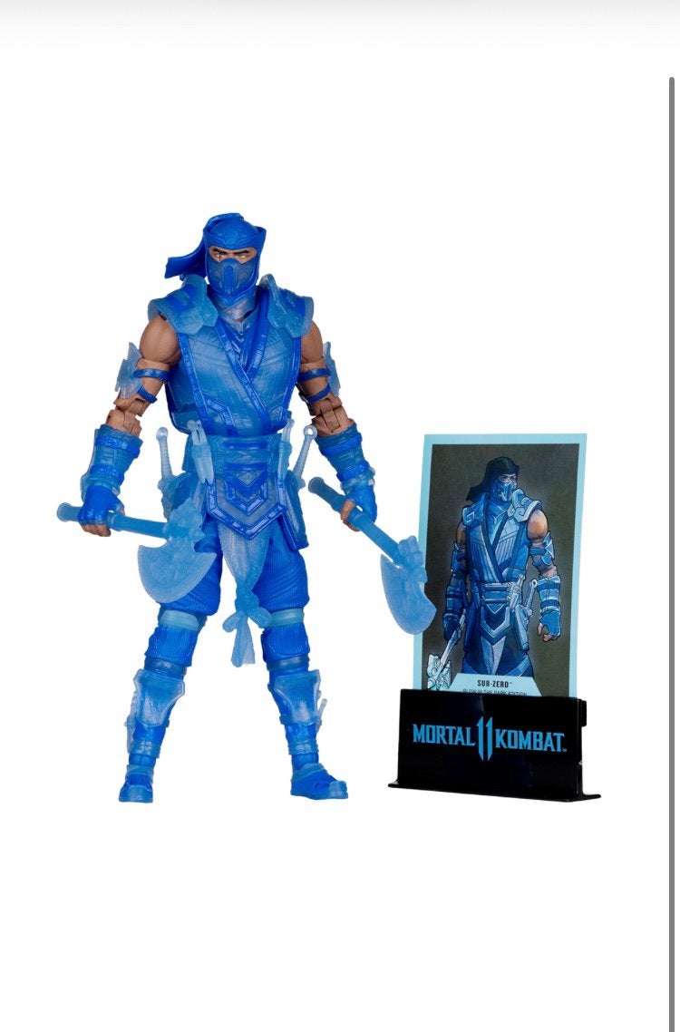 Mcfarlane Mortal Kombat 11 Sub-Zero Glow in the Dark, Ophalen of Verzenden, Nieuw