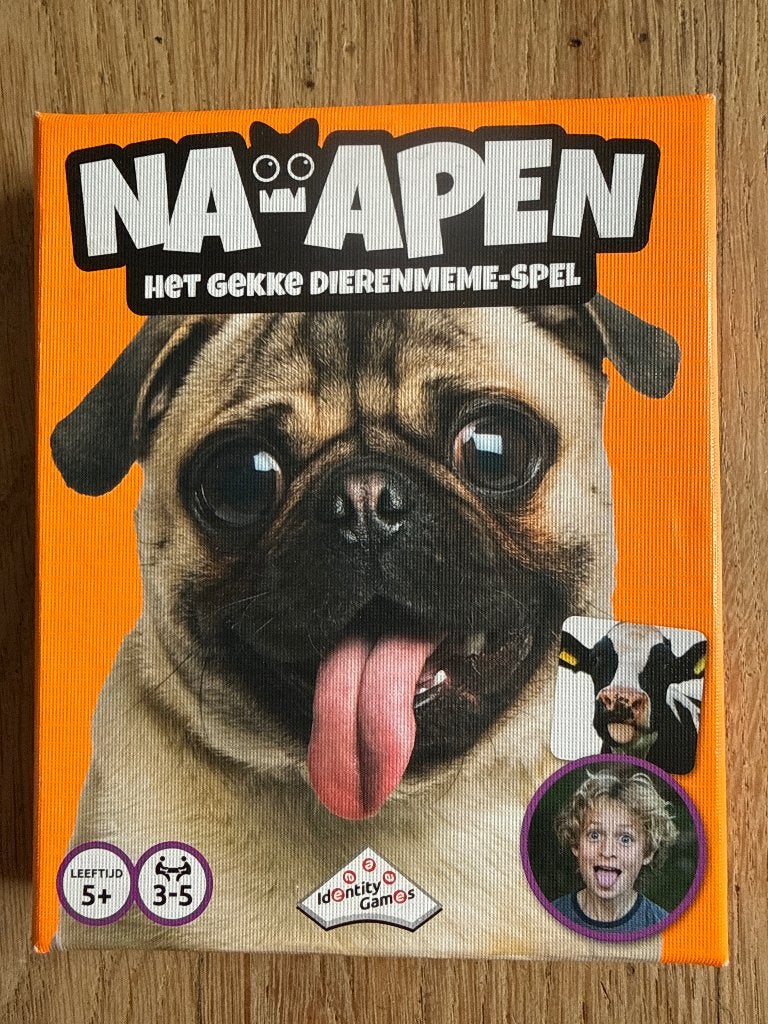 Na apen, Vijf spelers of meer, Ophalen, Nieuw