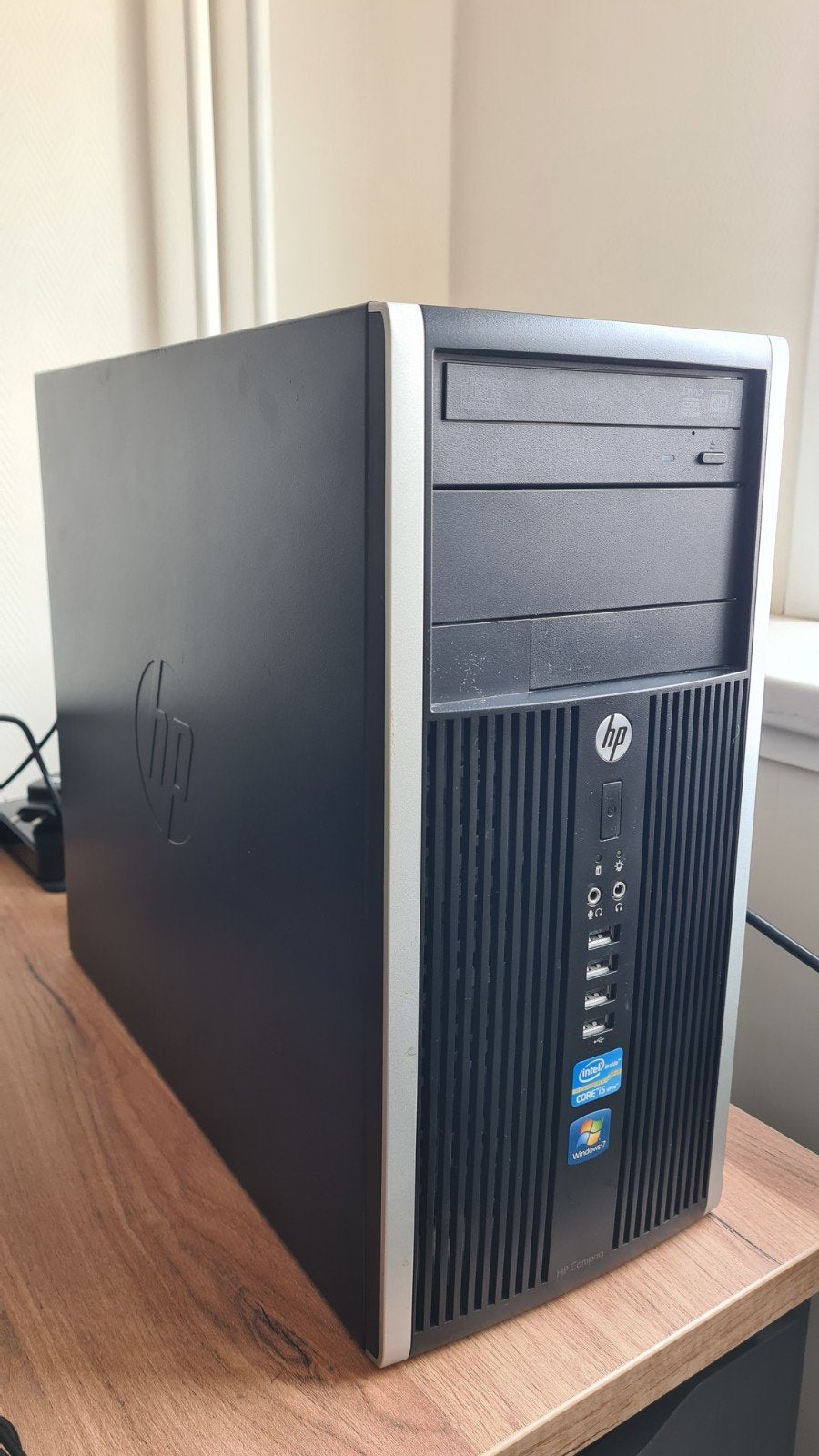 HP Desktop Windows 11 Pro met Monitor, i5, 8GB RAM, SSD/HDD, Ophalen, 689 GB, HP Elitedesk, Met monitor